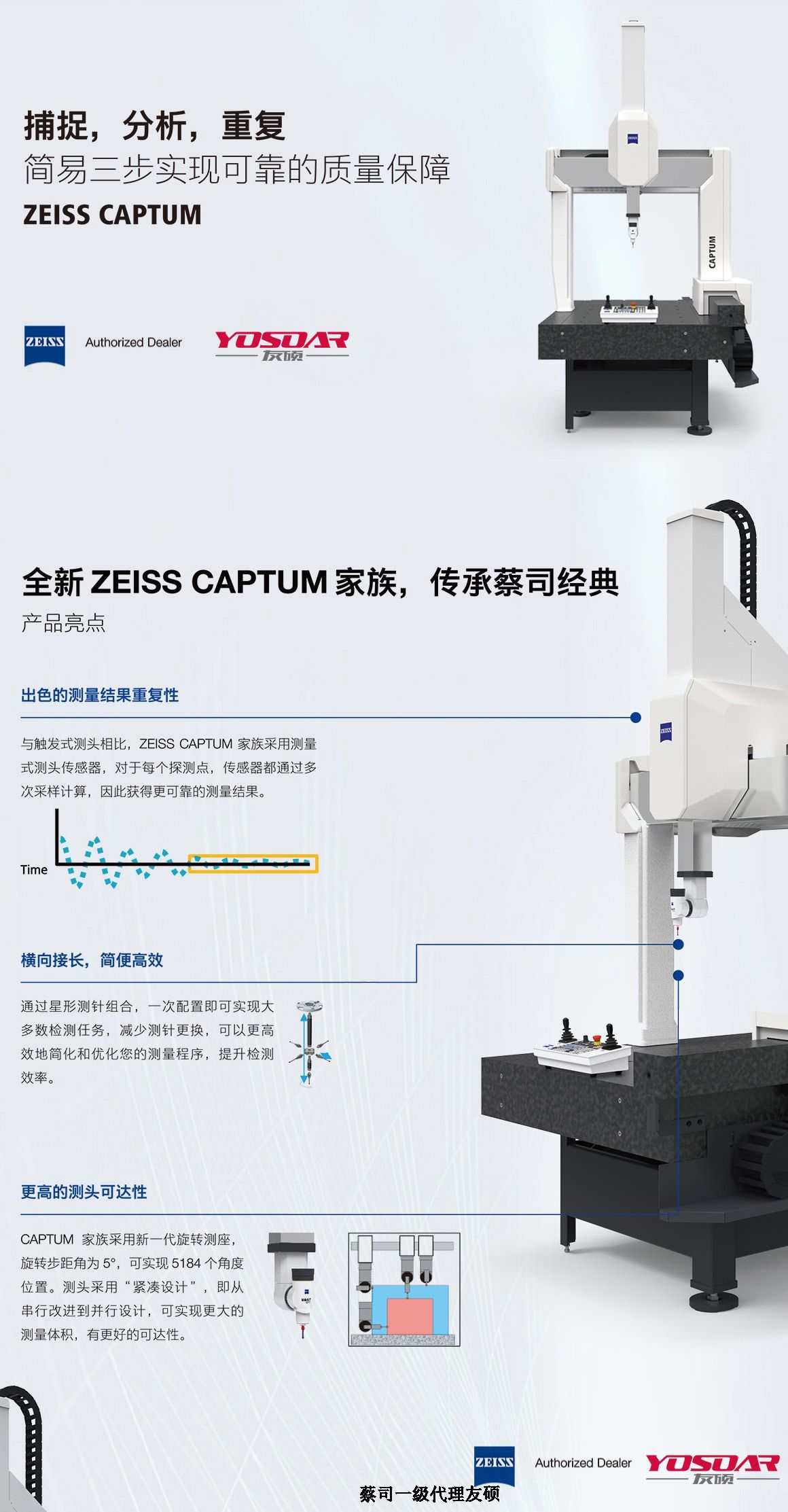 长沙蔡司三坐标CAPTUM